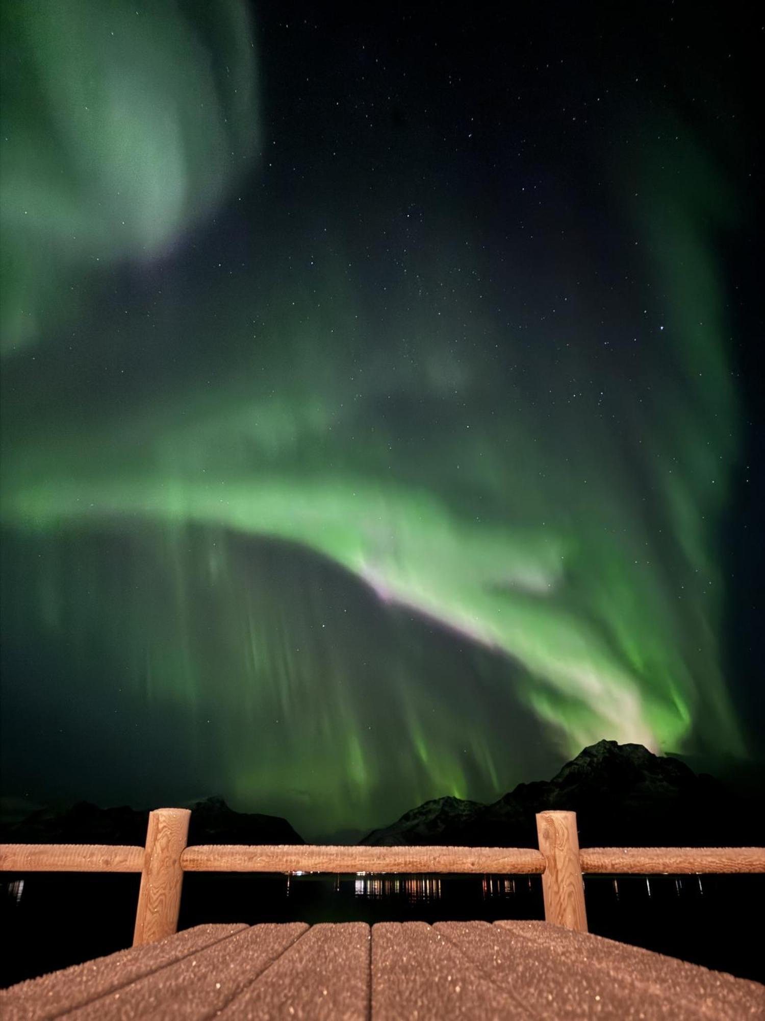Nappstraumen Seafront Cabin, Lilleeid 68 Gravdal  ภายนอก รูปภาพ