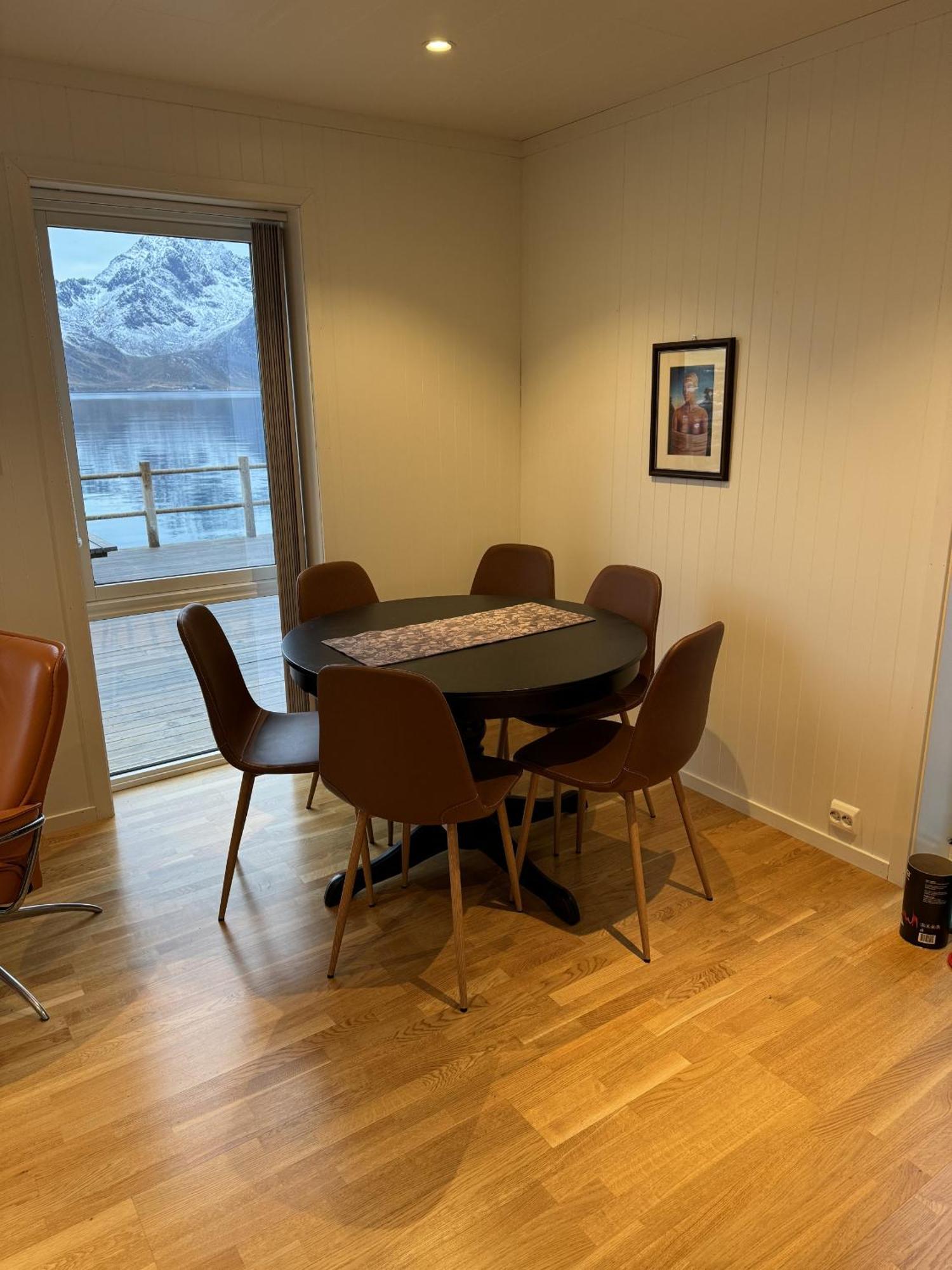 Nappstraumen Seafront Cabin, Lilleeid 68 Gravdal  ภายนอก รูปภาพ